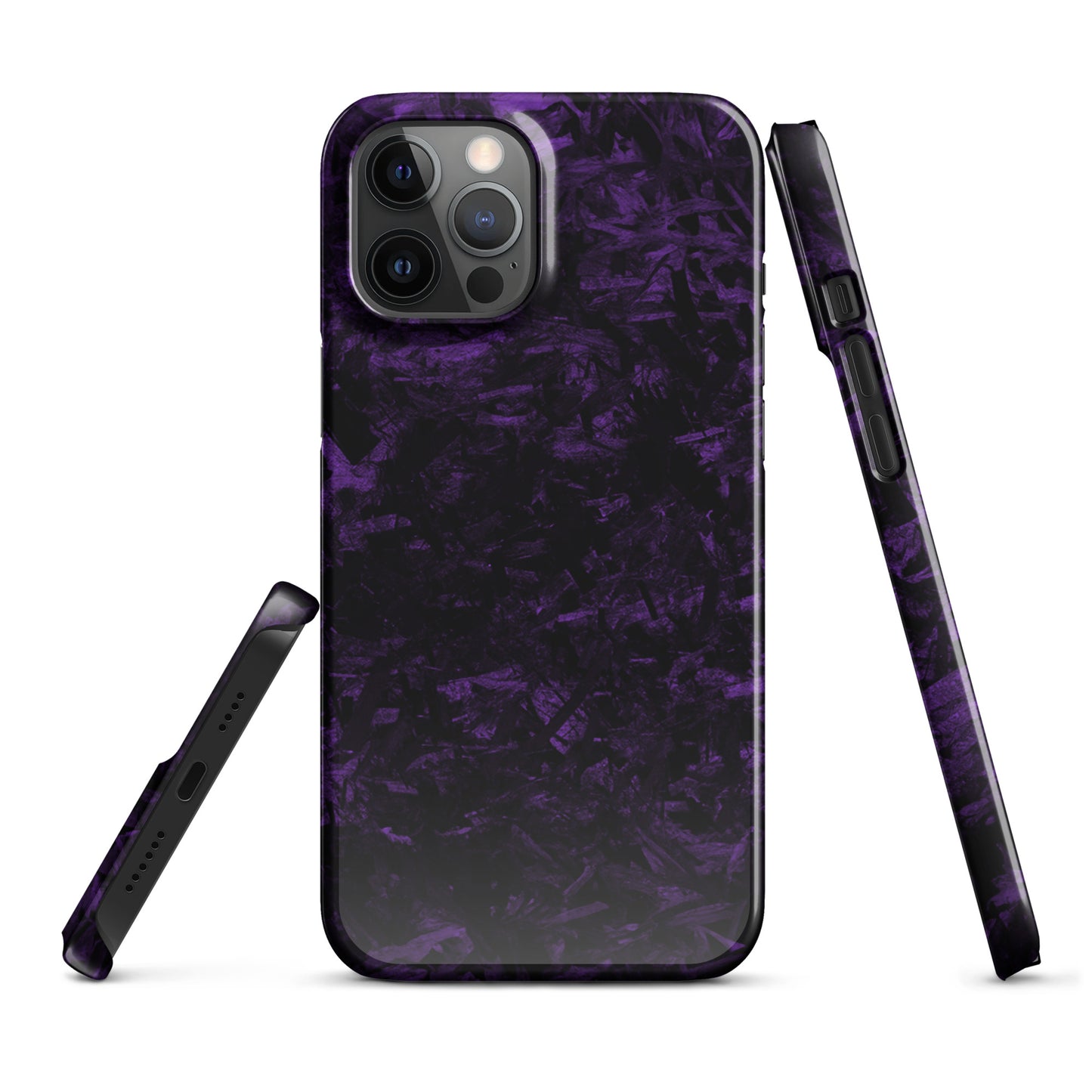 AXLE Racing Purple Forged Carbon Snap case for iPhone®