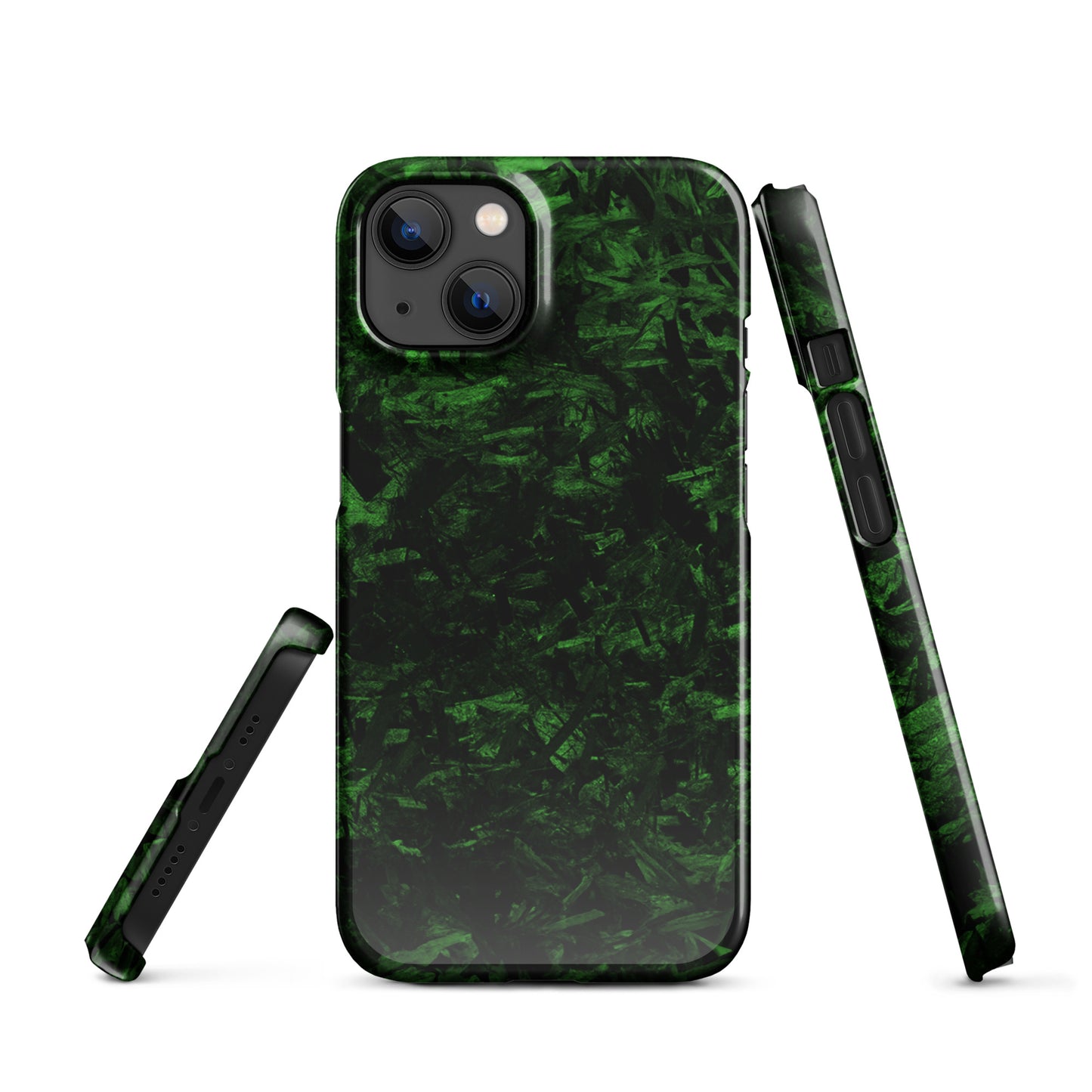 AXLE Racing Green Forged Carbon Snap case for iPhone®