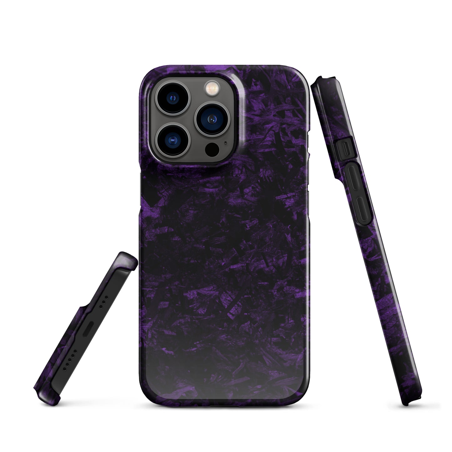 AXLE Racing Purple Forged Carbon Snap case for iPhone®