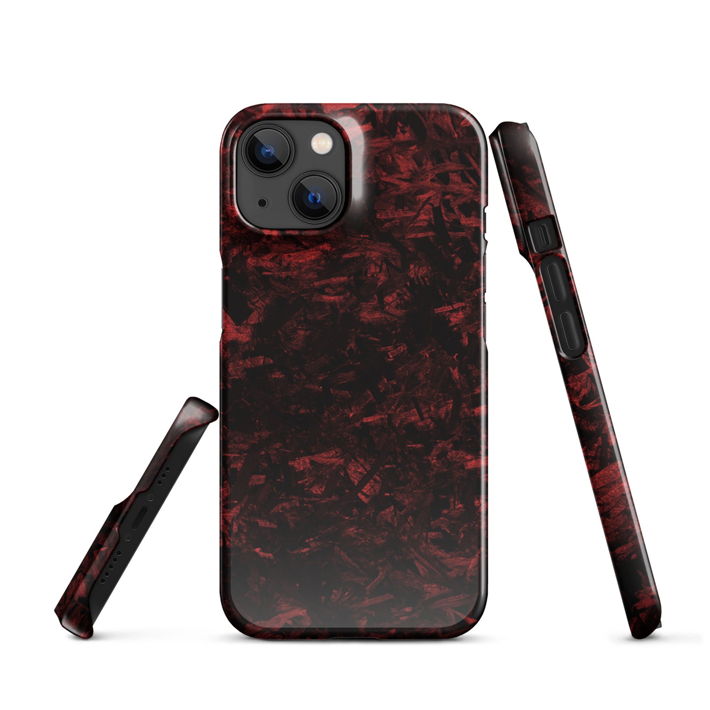 AXLE Racing Red Forged Carbon Snap case for iPhone®