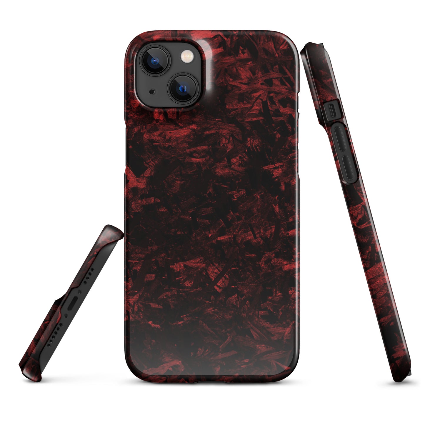 AXLE Racing Red Forged Carbon Snap case for iPhone®