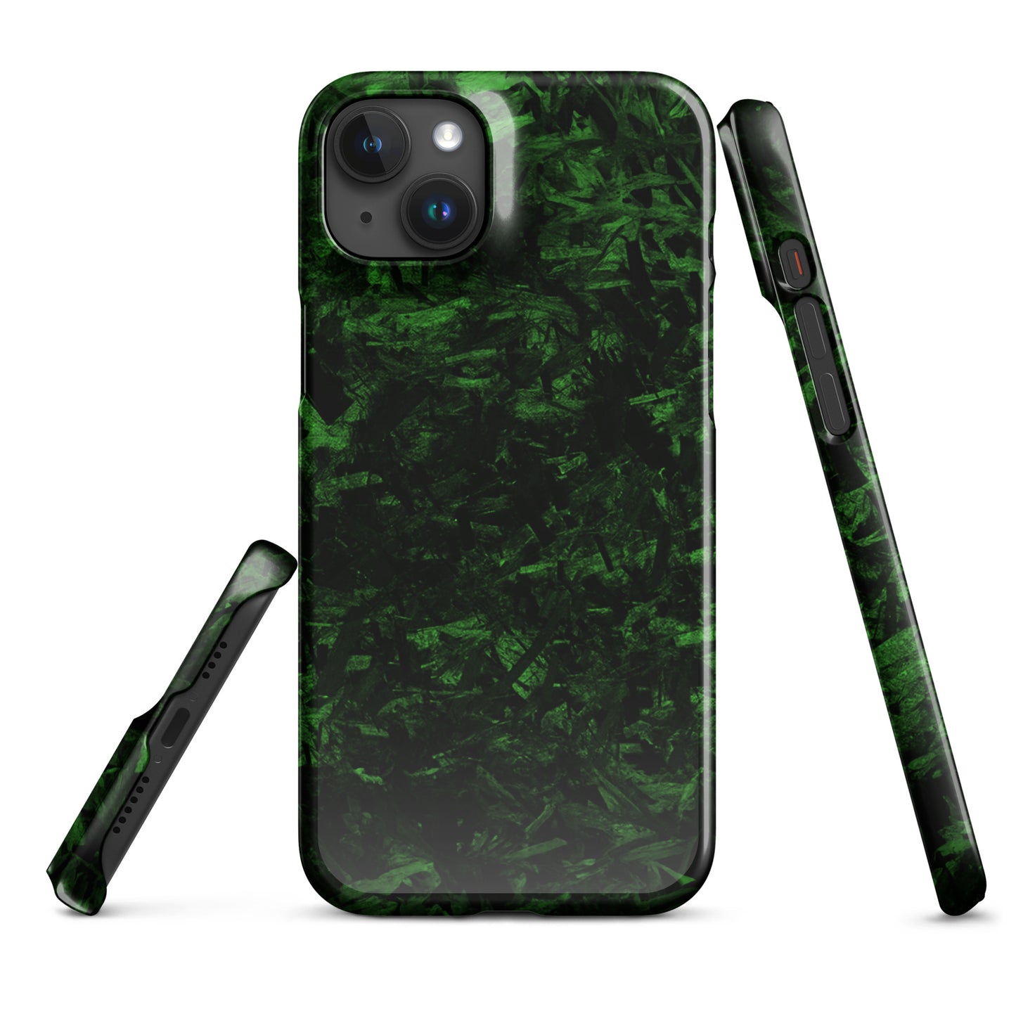 AXLE Racing Green Forged Carbon Snap case for iPhone®