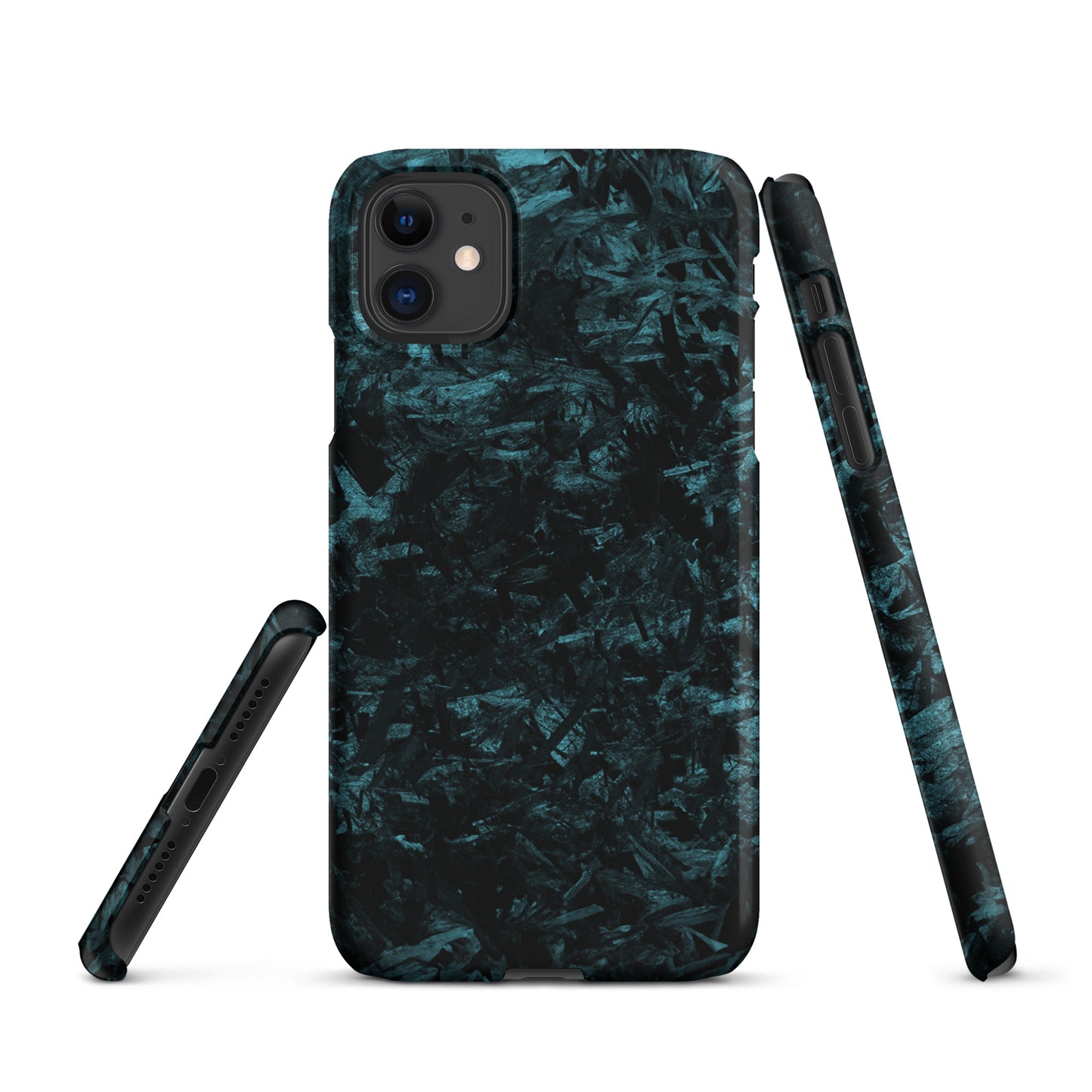 AXLE Racing Blue Forged Carbon Snap case for iPhone®