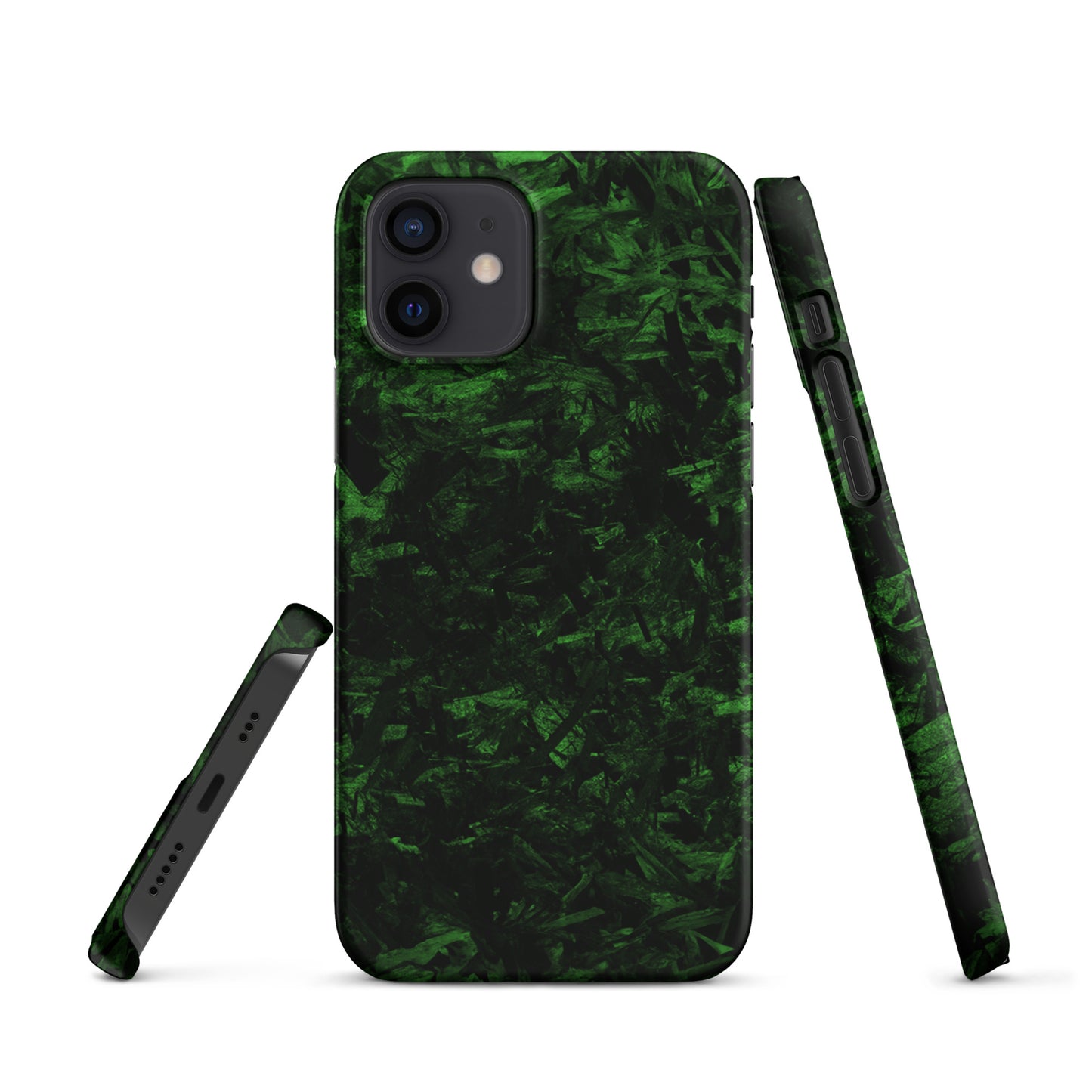 AXLE Racing Green Forged Carbon Snap case for iPhone®