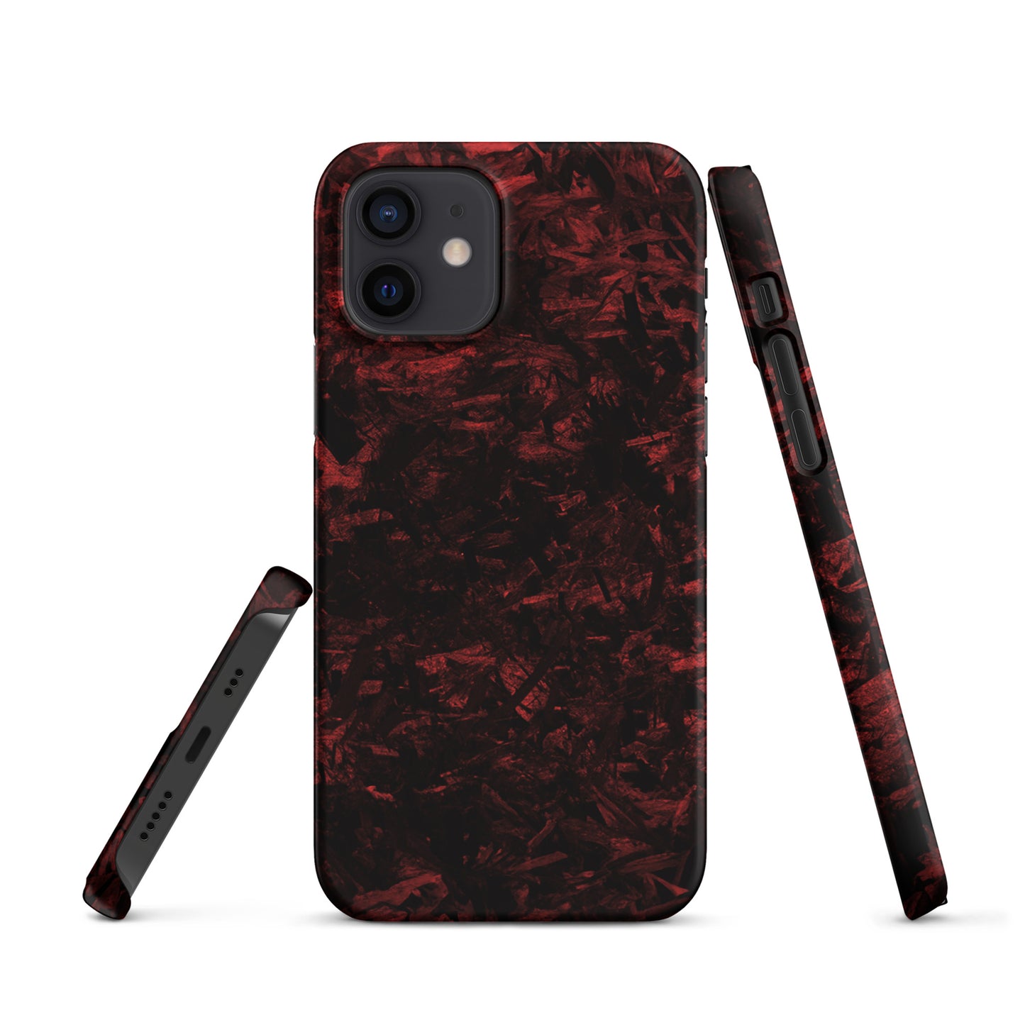 AXLE Racing Red Forged Carbon Snap case for iPhone®