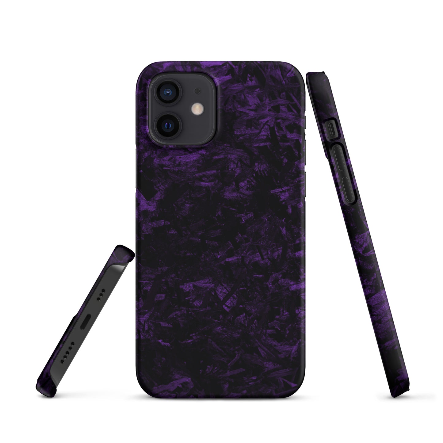 AXLE Racing Purple Forged Carbon Snap case for iPhone®