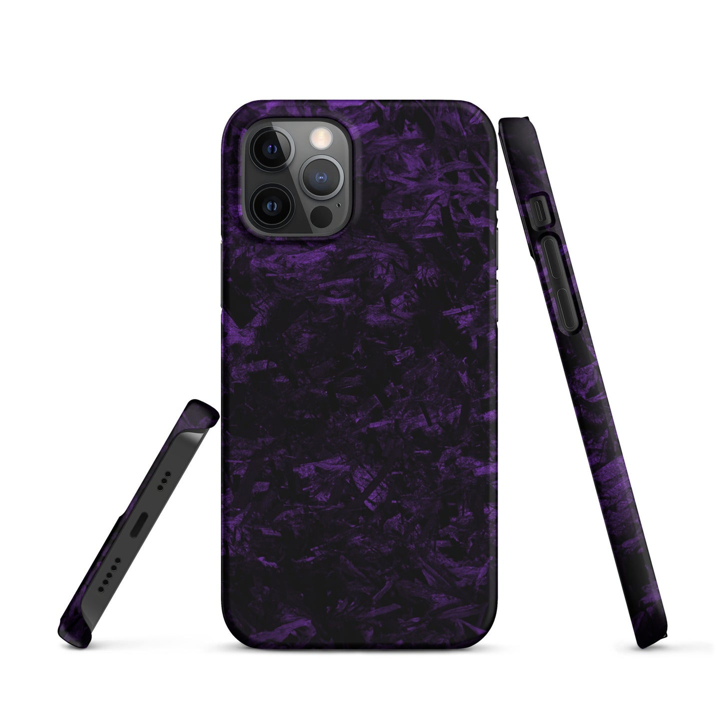 AXLE Racing Purple Forged Carbon Snap case for iPhone®