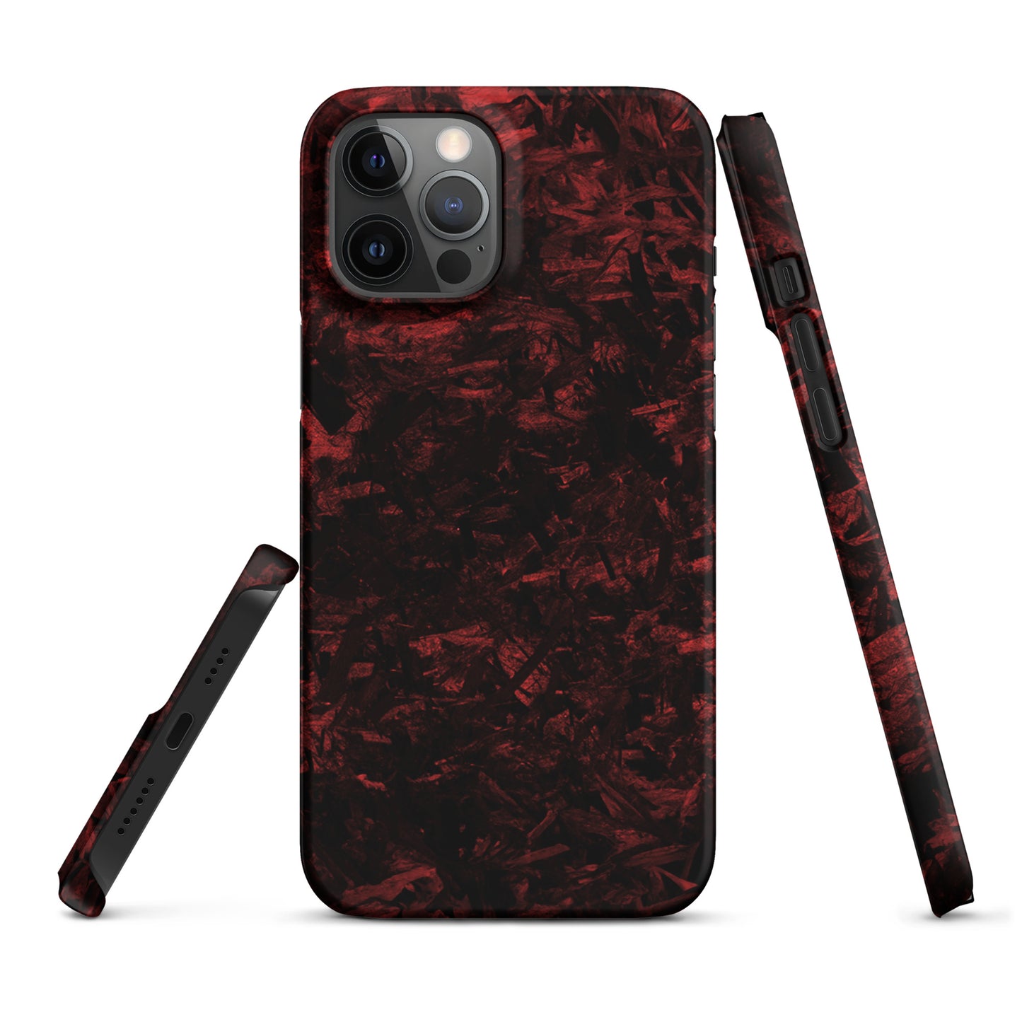 AXLE Racing Red Forged Carbon Snap case for iPhone®