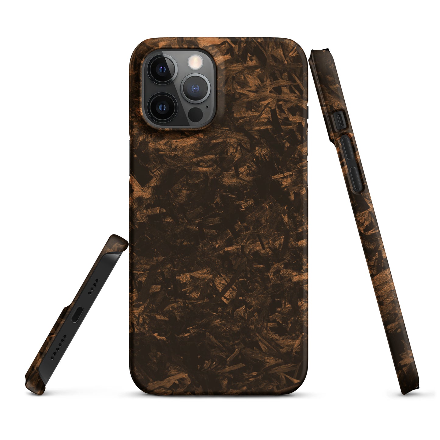 AXLE Racing Orange Forged Carbon Snap case for iPhone®