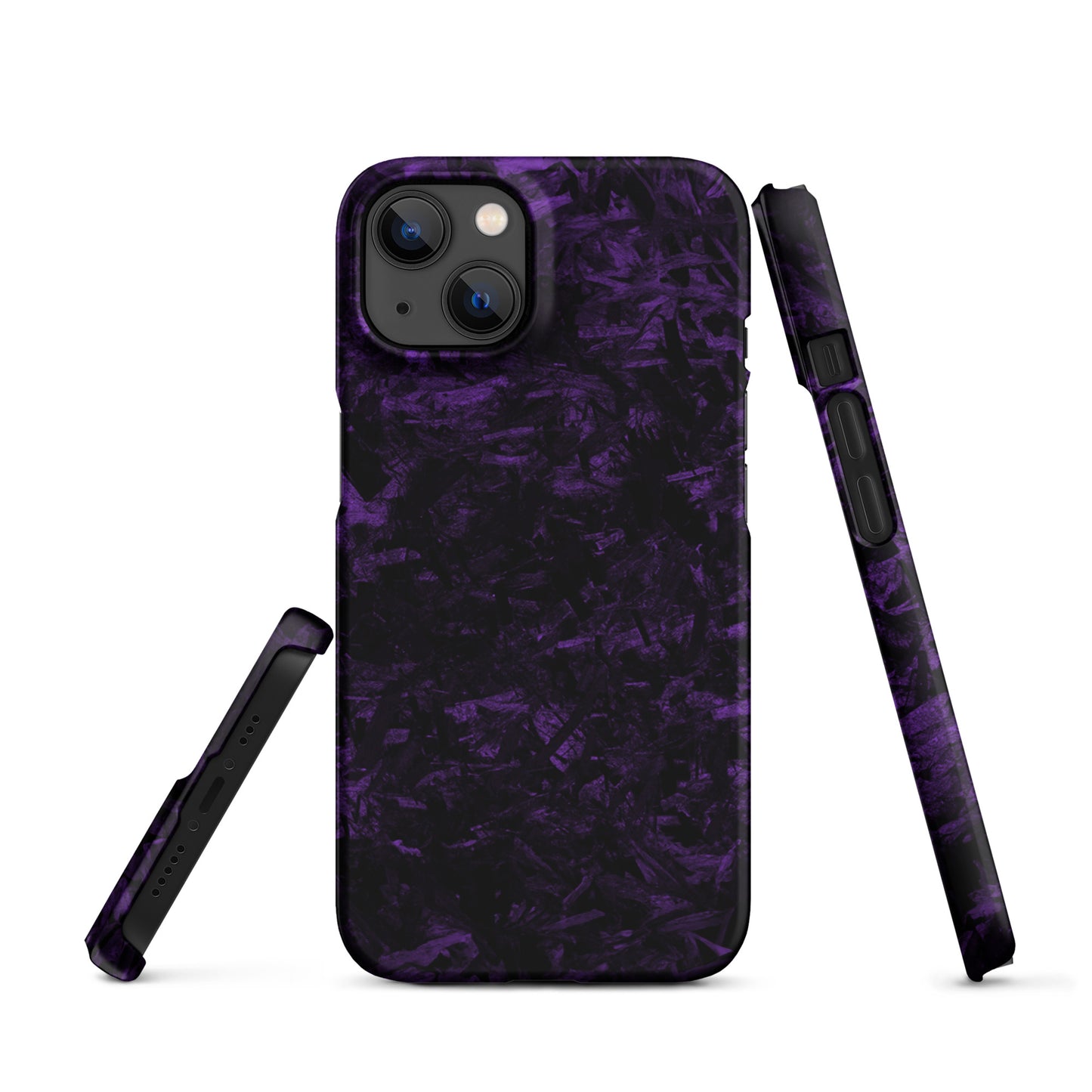 AXLE Racing Purple Forged Carbon Snap case for iPhone®