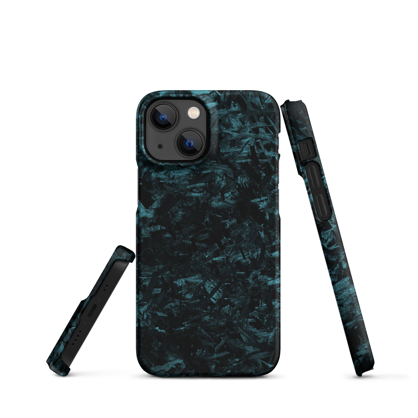 AXLE Racing Blue Forged Carbon Snap case for iPhone®