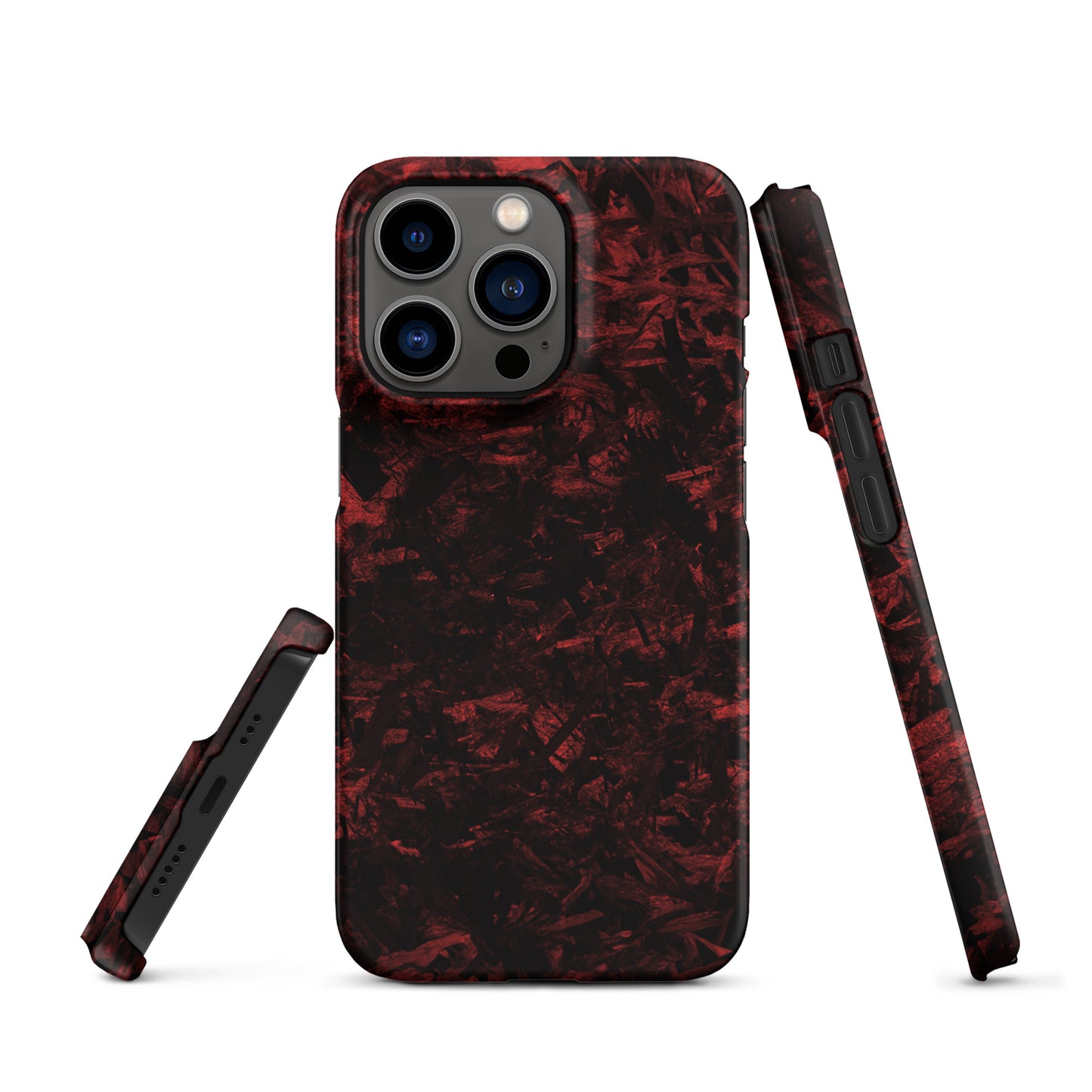 AXLE Racing Red Forged Carbon Snap case for iPhone®