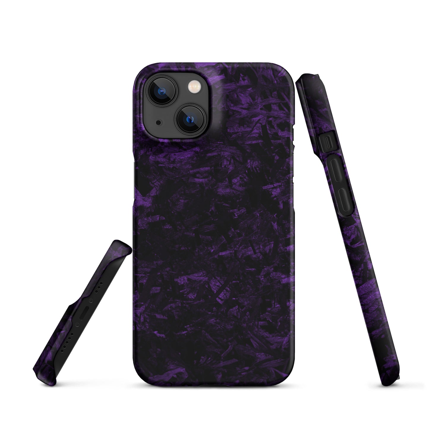 AXLE Racing Purple Forged Carbon Snap case for iPhone®