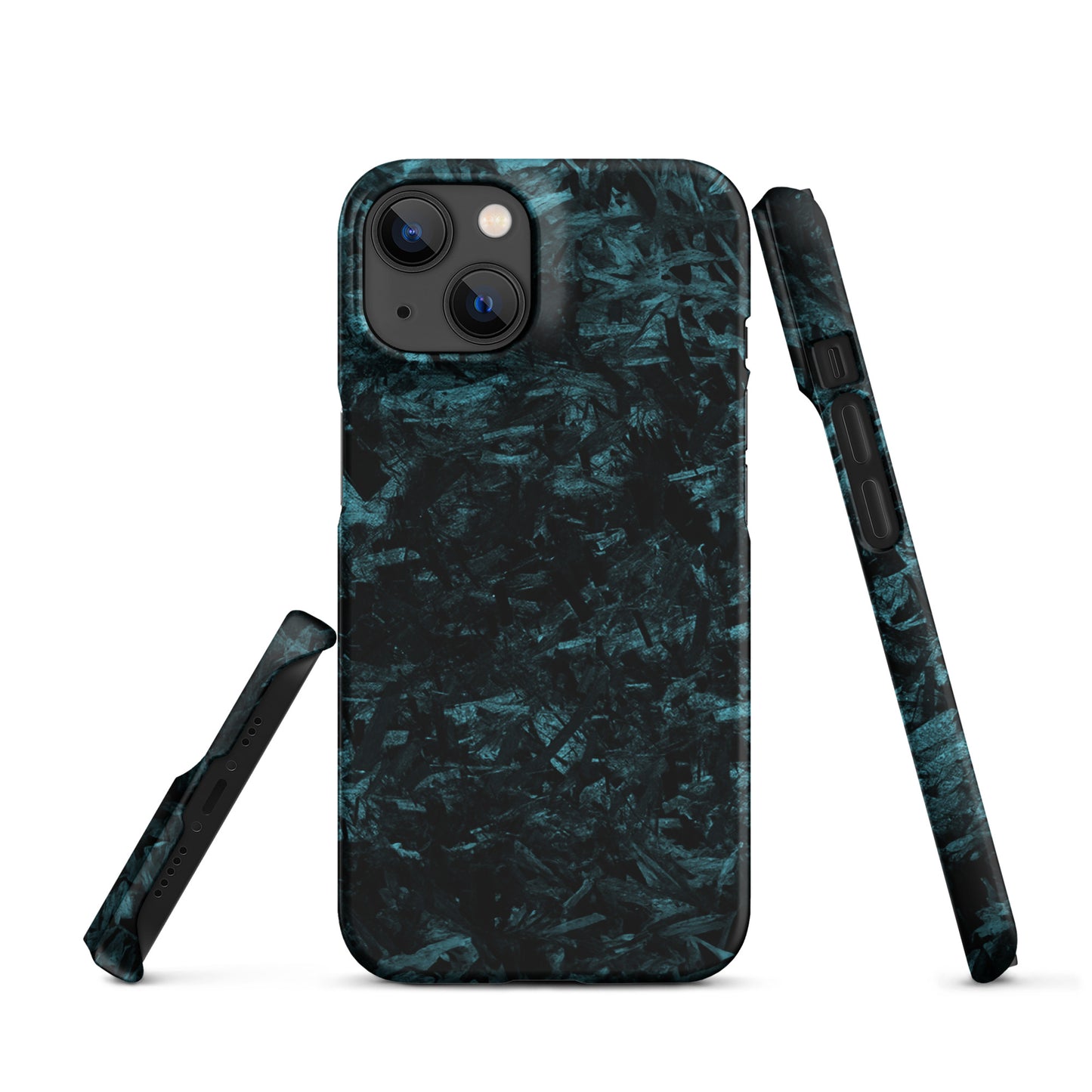 AXLE Racing Blue Forged Carbon Snap case for iPhone®