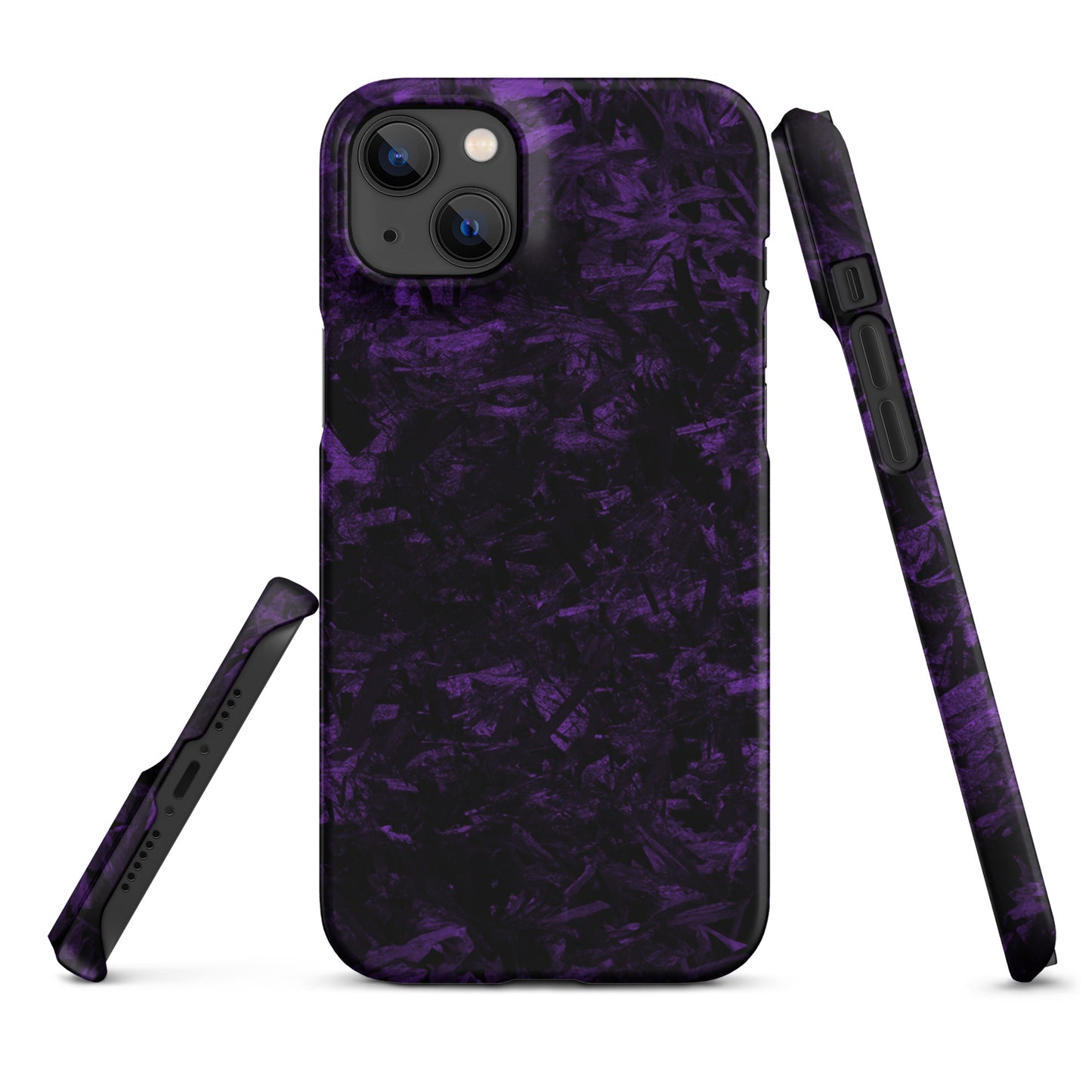 AXLE Racing Purple Forged Carbon Snap case for iPhone®