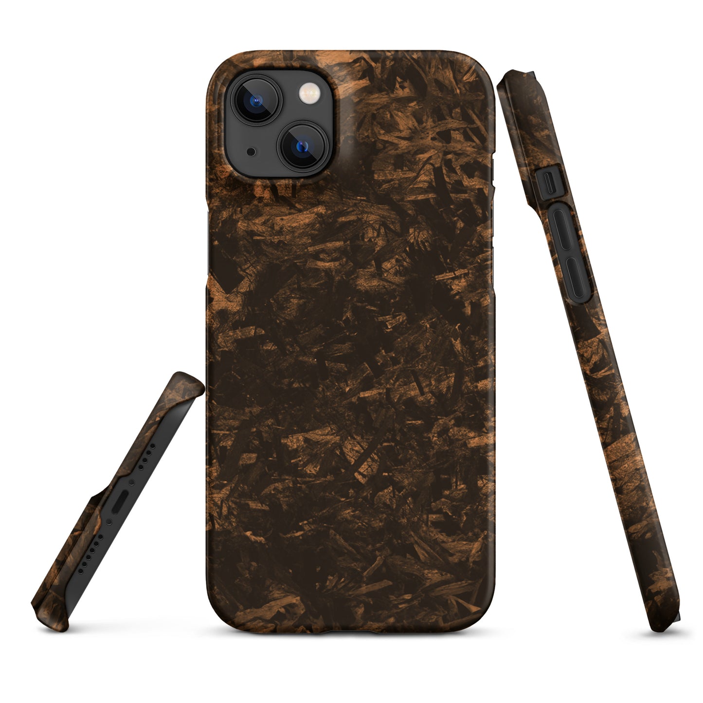 AXLE Racing Orange Forged Carbon Snap case for iPhone®