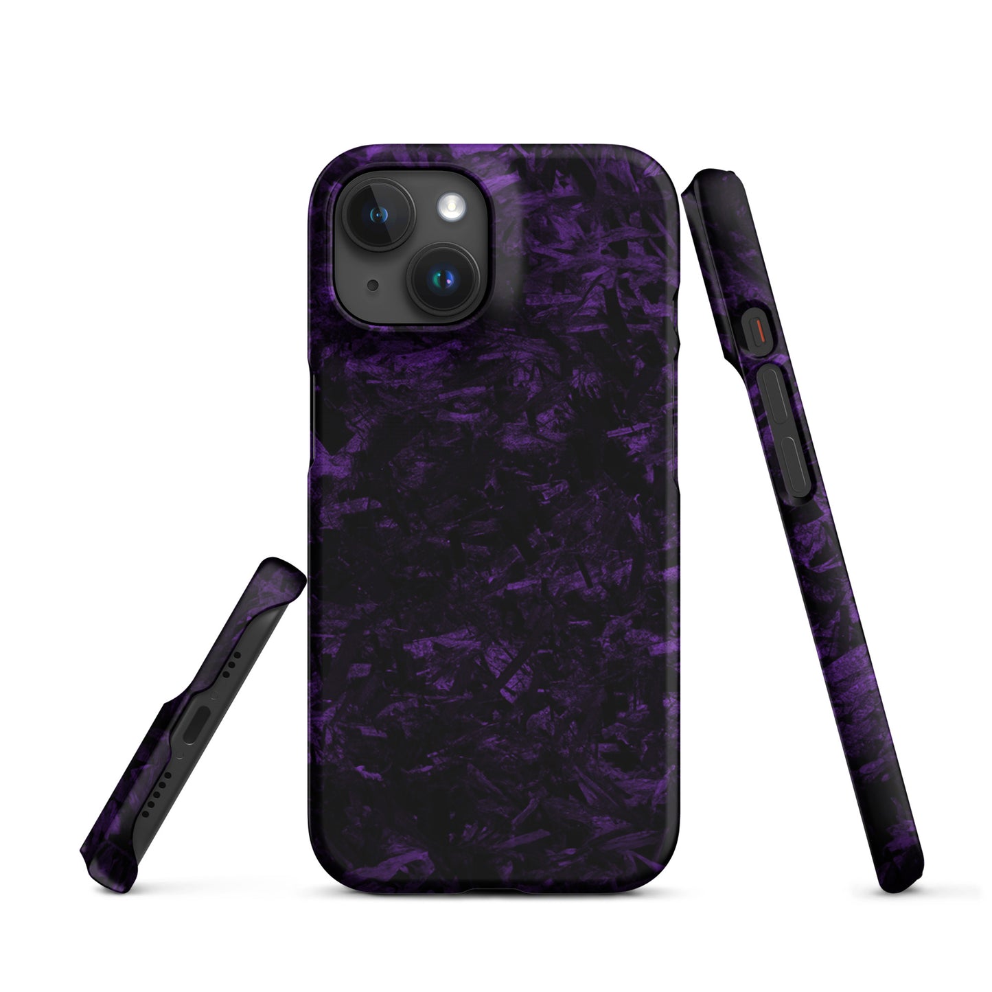 AXLE Racing Purple Forged Carbon Snap case for iPhone®