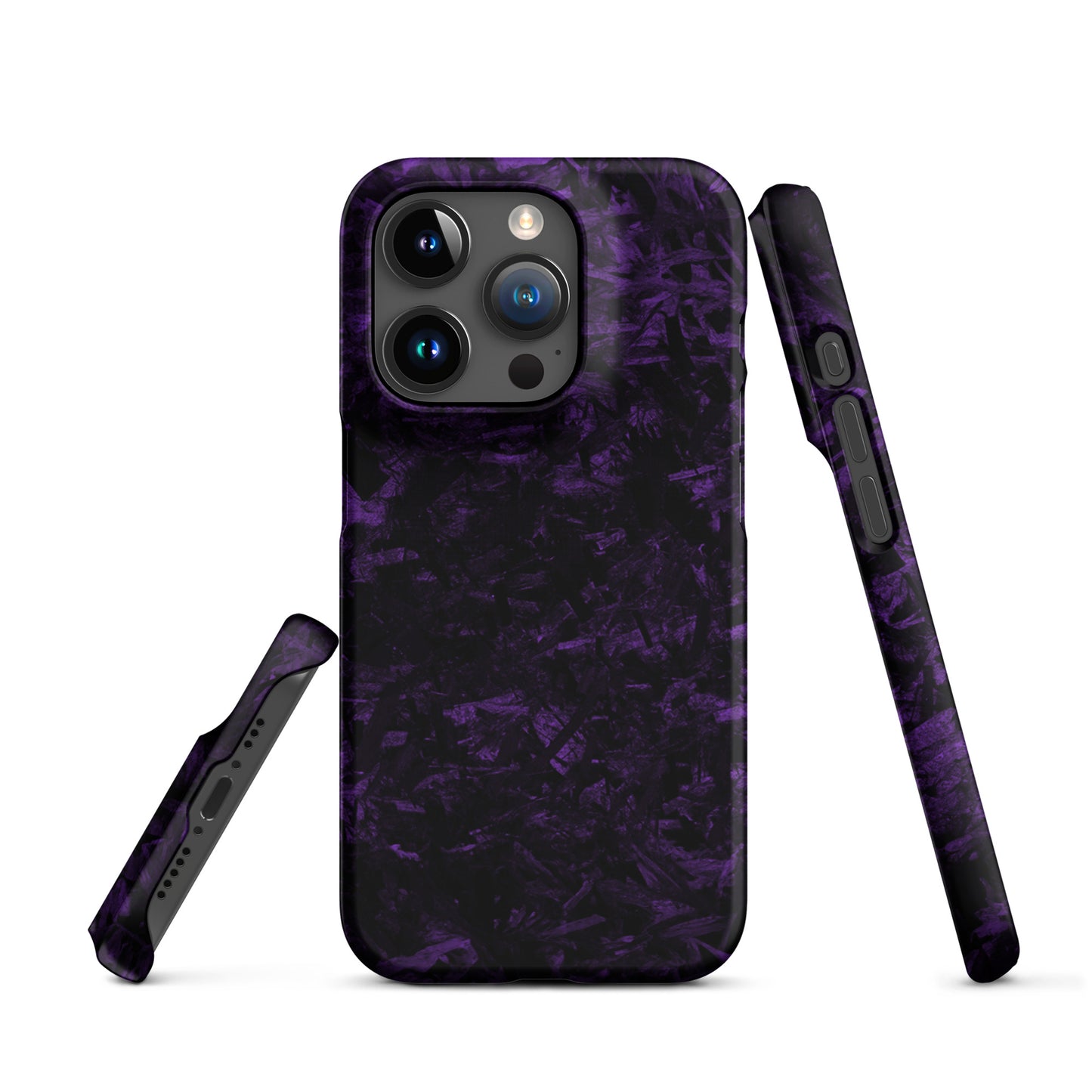 AXLE Racing Purple Forged Carbon Snap case for iPhone®