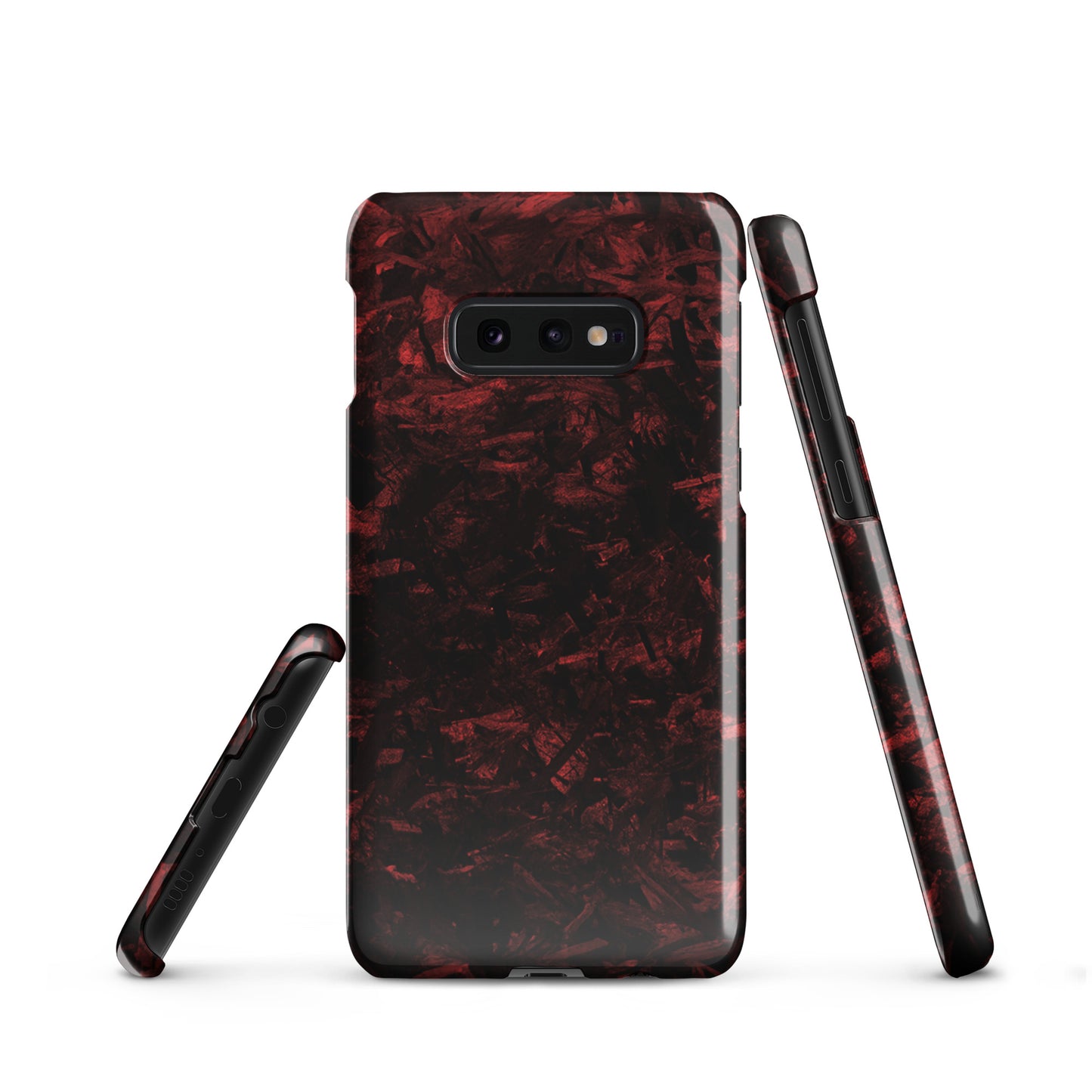 AXLE Racing Red Forged Carbon Snap case for Samsung®