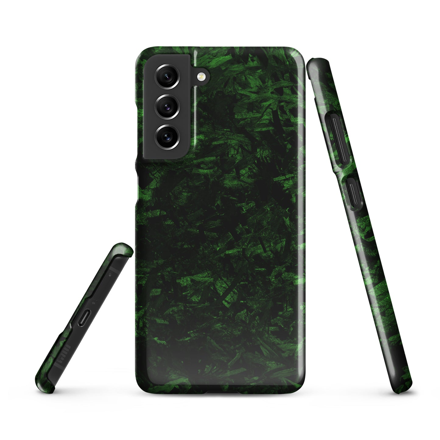 AXLE Racing Green Forged Carbon Snap case for Samsung®