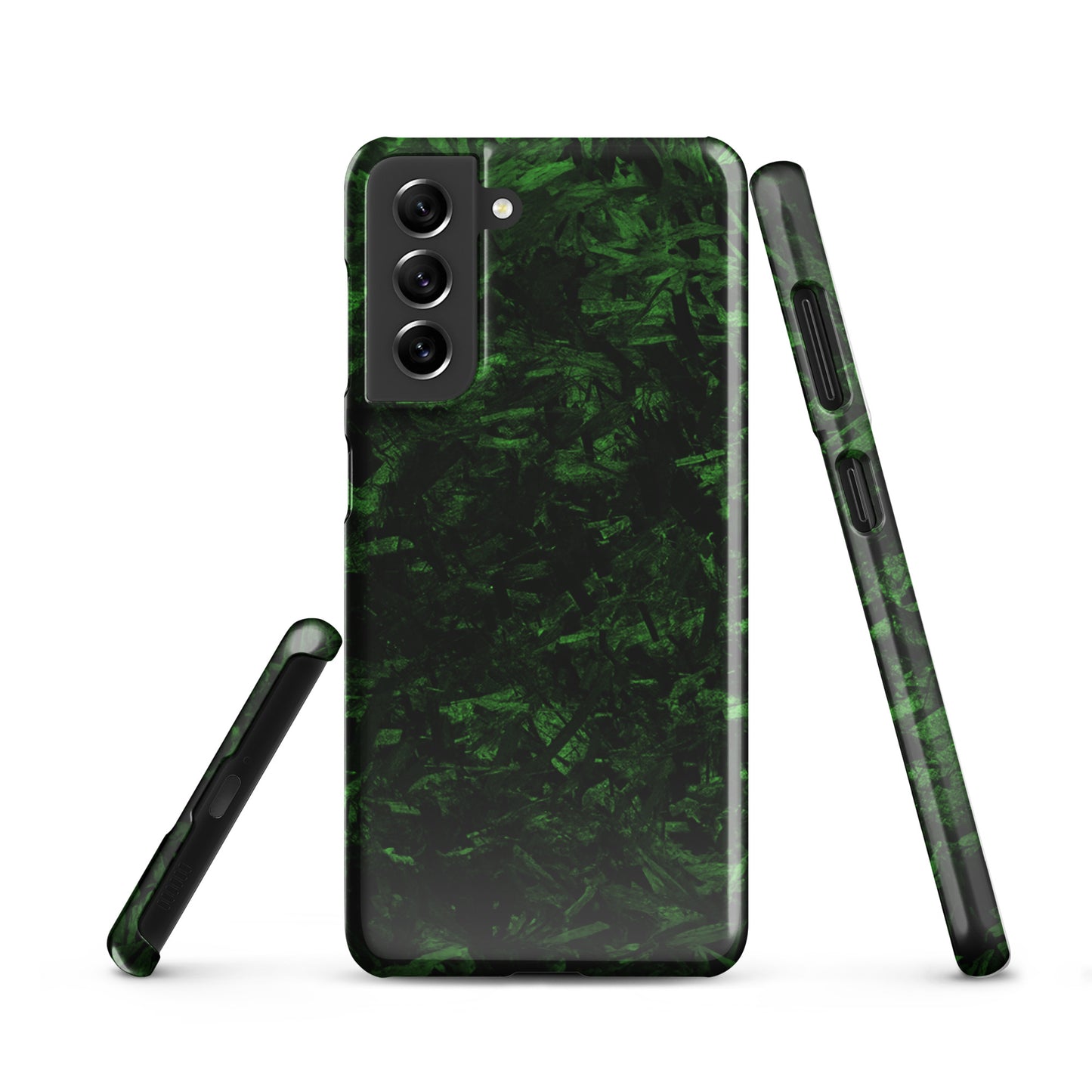 AXLE Racing Green Forged Carbon Snap case for Samsung®