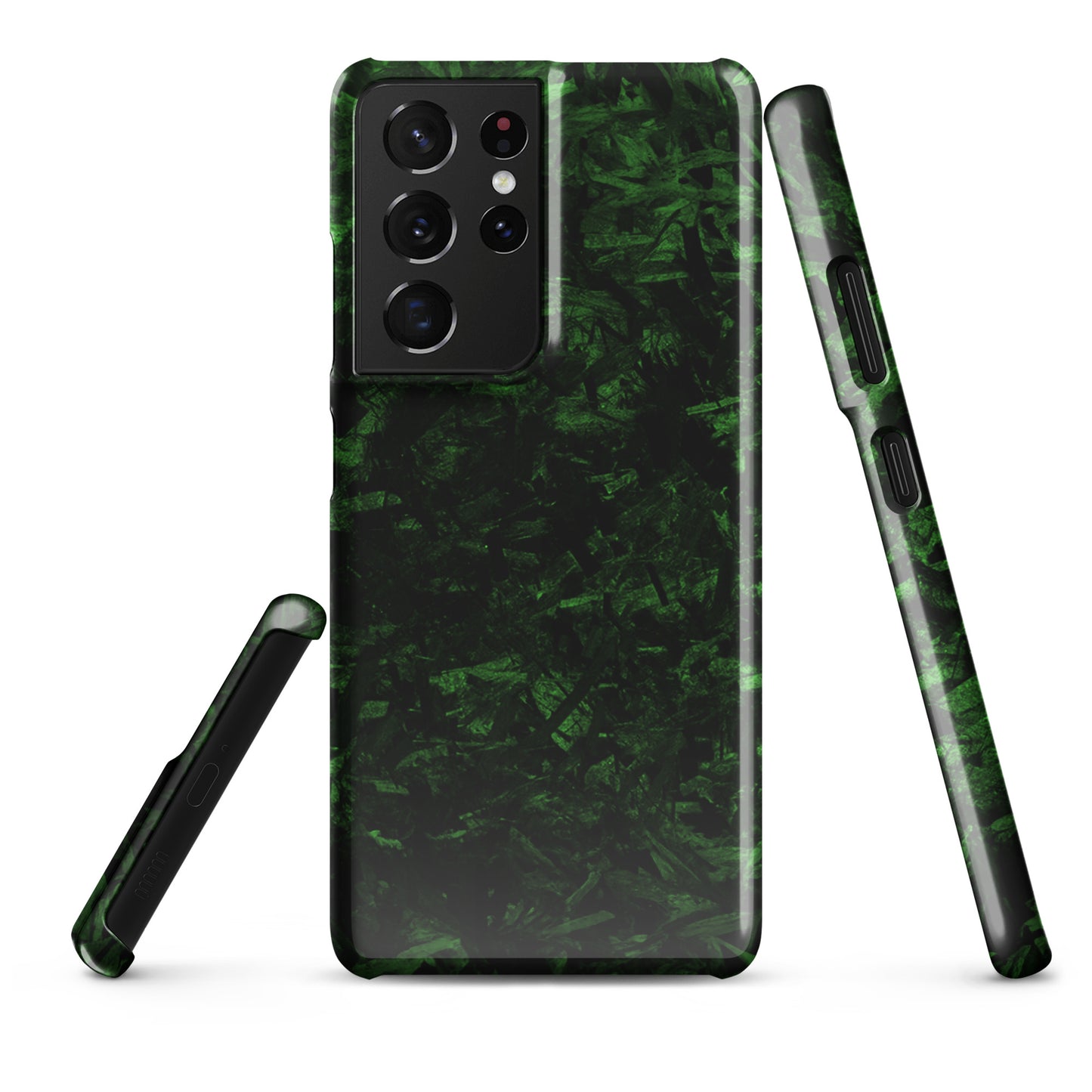 AXLE Racing Green Forged Carbon Snap case for Samsung®