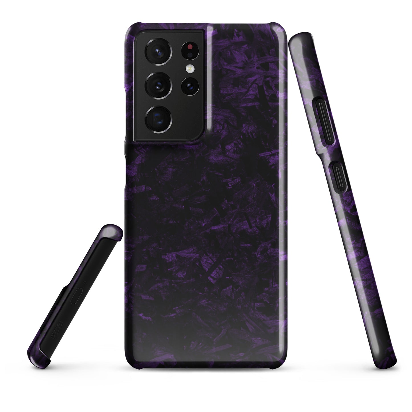 AXLE Racing Purple Forged Carbon Snap case for Samsung®