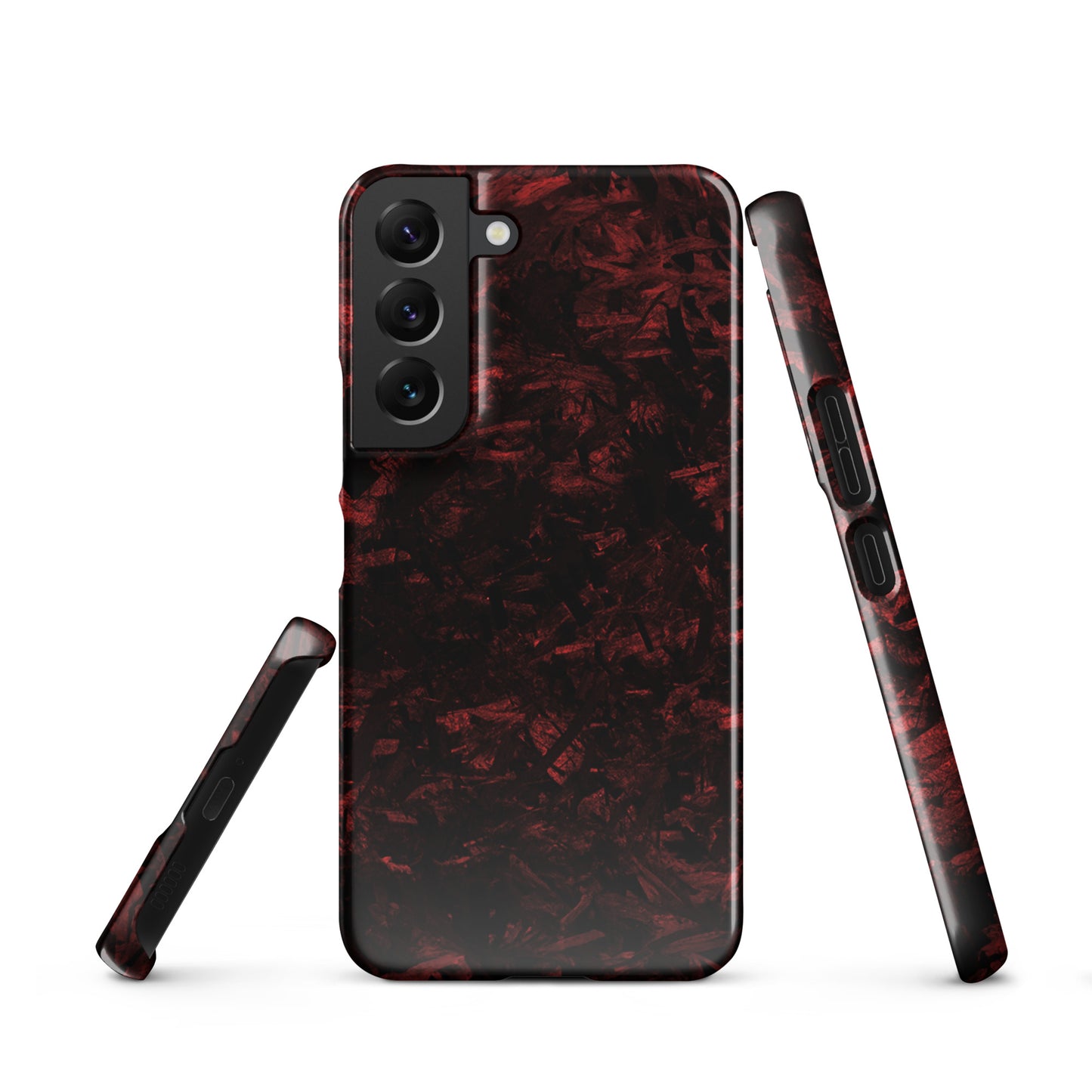 AXLE Racing Red Forged Carbon Snap case for Samsung®