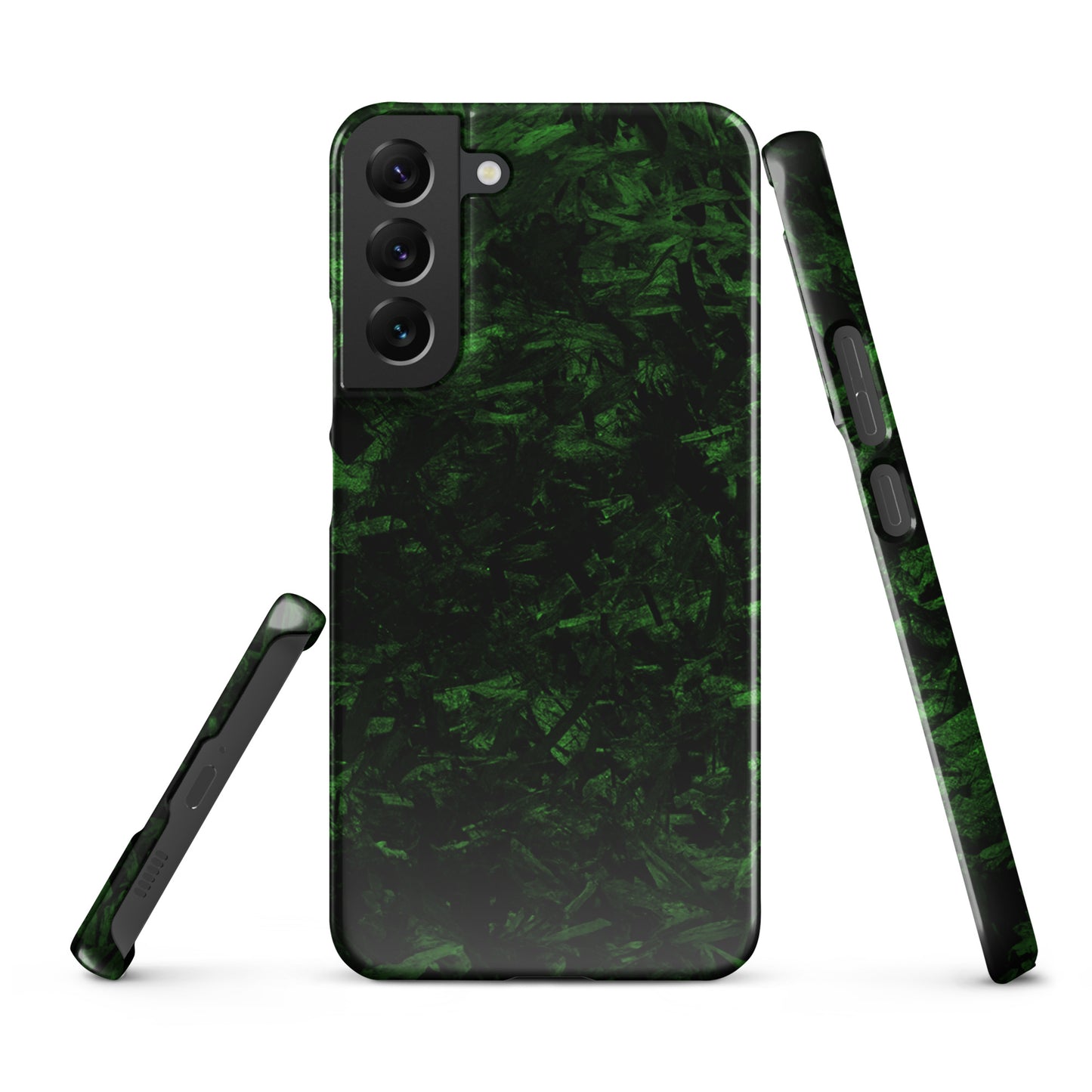 AXLE Racing Green Forged Carbon Snap case for Samsung®