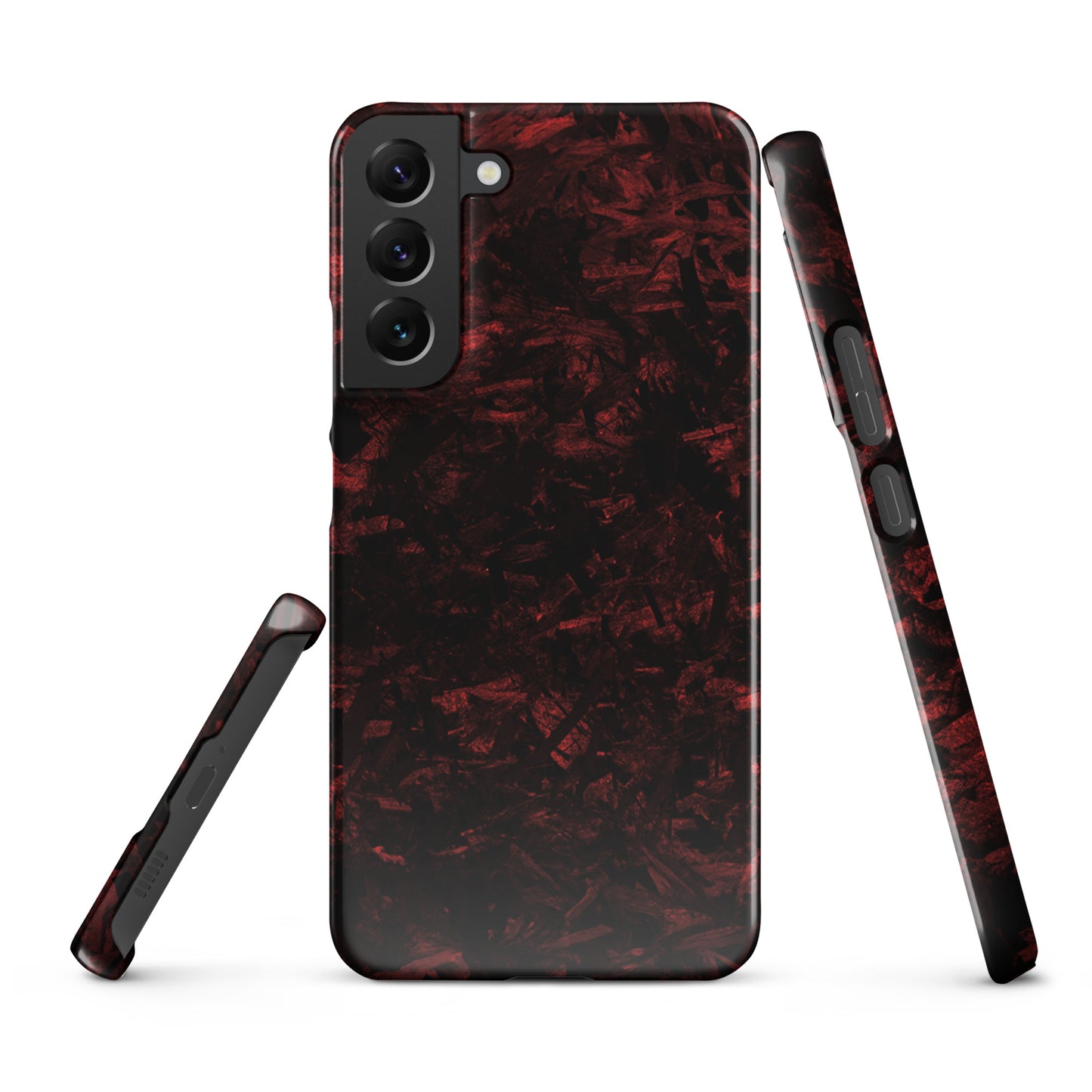 AXLE Racing Red Forged Carbon Snap case for Samsung®