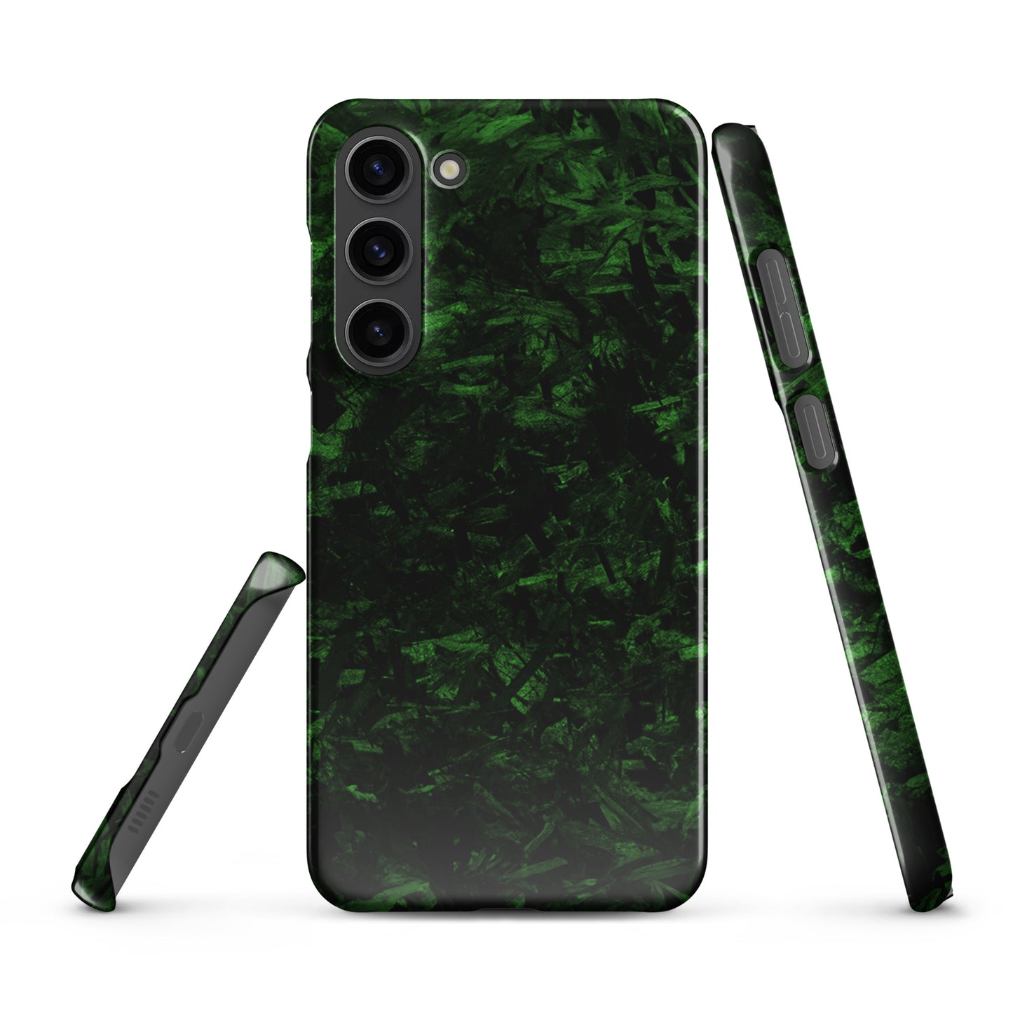 AXLE Racing Green Forged Carbon Snap case for Samsung®