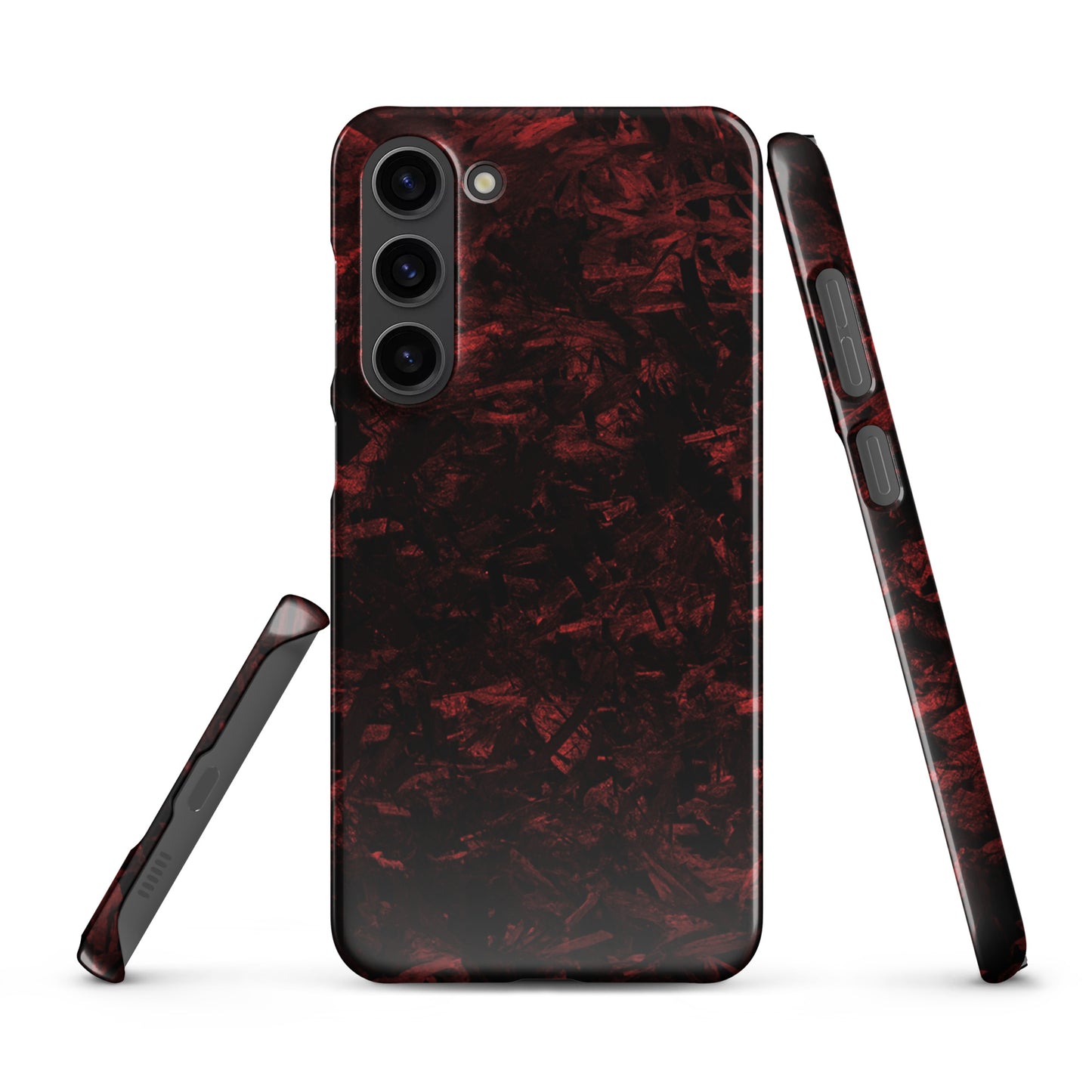 AXLE Racing Red Forged Carbon Snap case for Samsung®