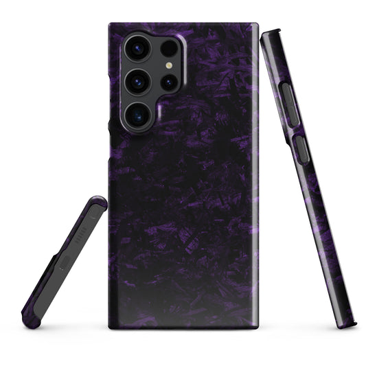 AXLE Racing Purple Forged Carbon Snap case for Samsung®