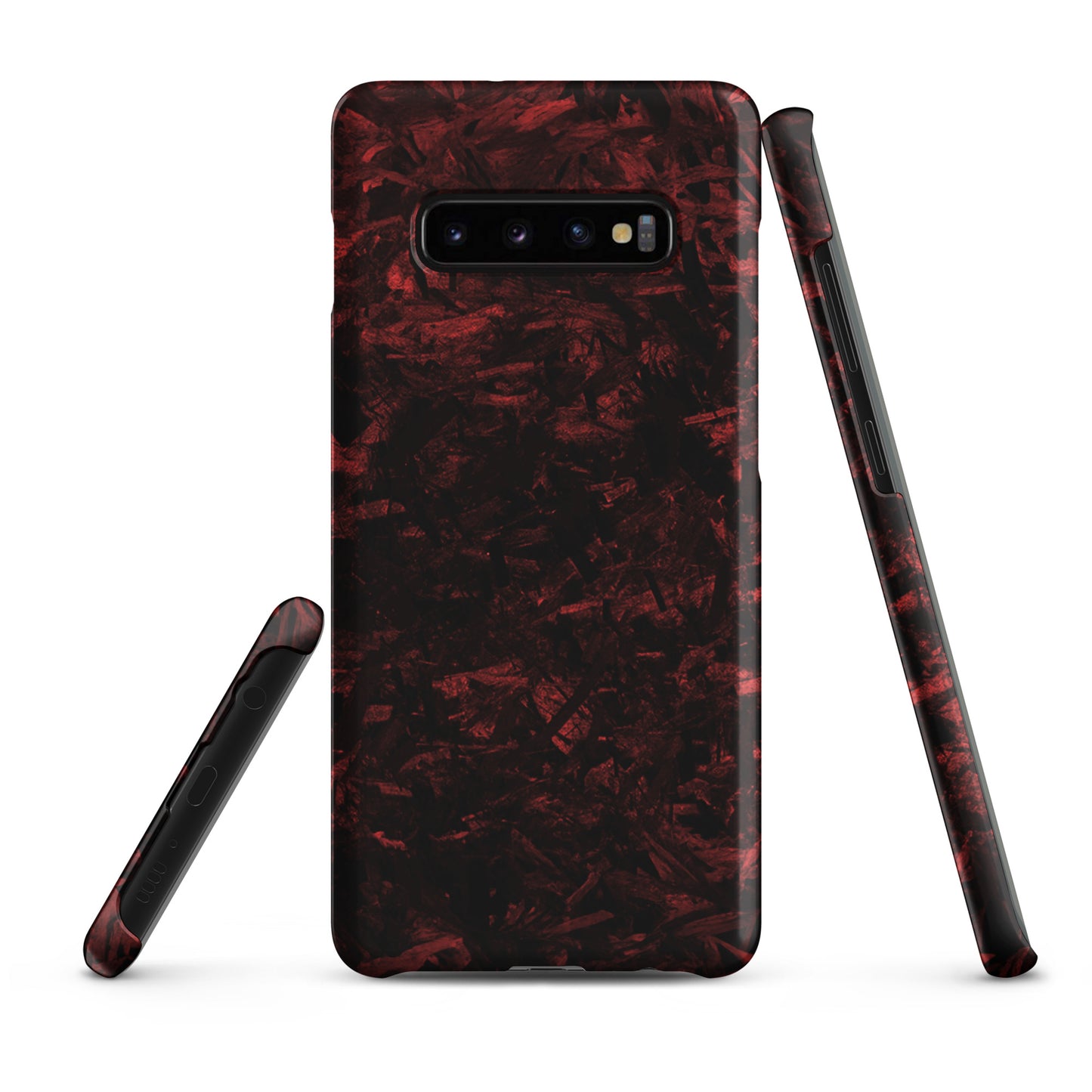 AXLE Racing Red Forged Carbon Snap case for Samsung®