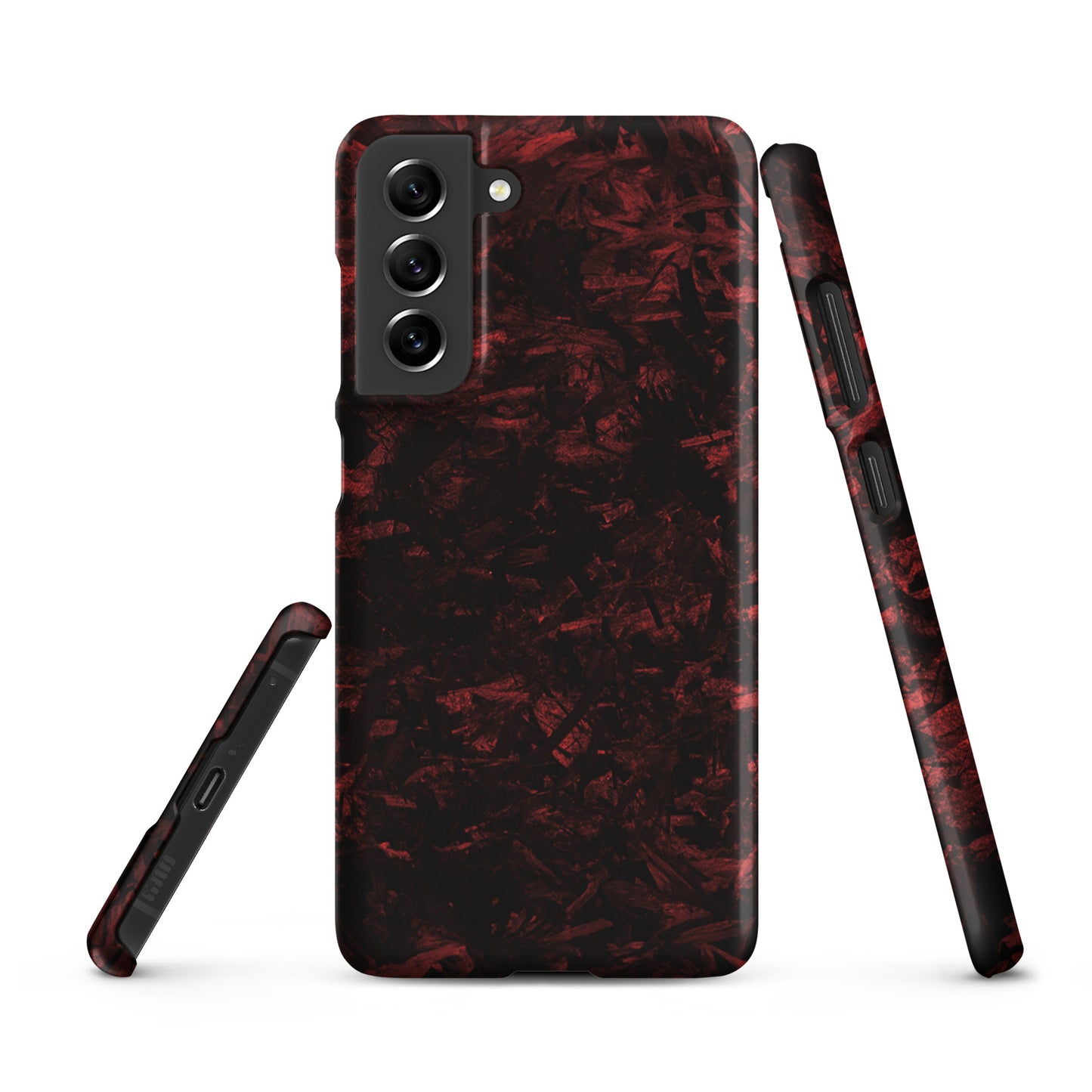 AXLE Racing Red Forged Carbon Snap case for Samsung®