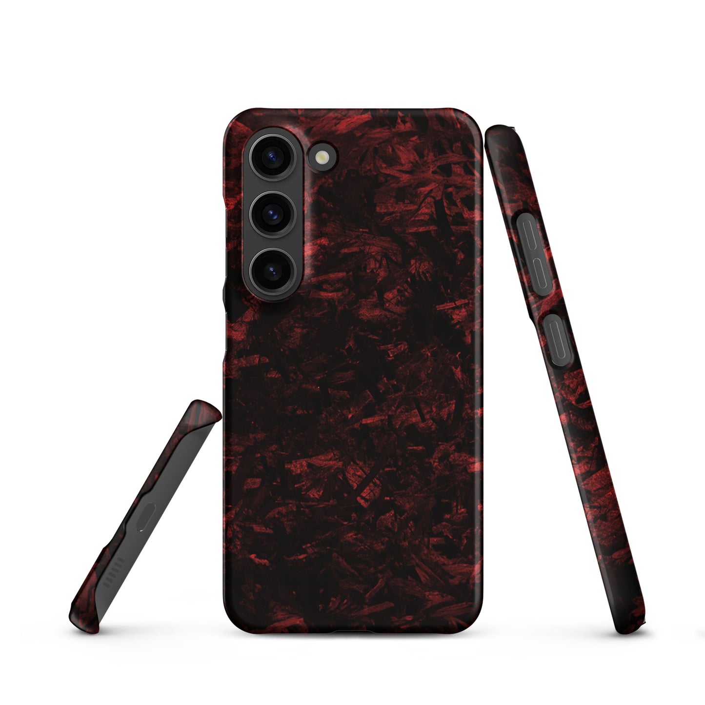 AXLE Racing Red Forged Carbon Snap case for Samsung®